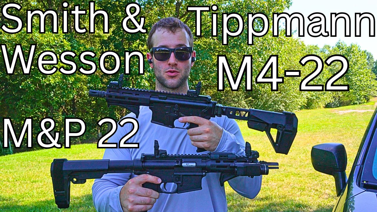 Tippmann Arms M4-22 MICRO Compact Pistol VS Smith and Wesson M&P 15-22 Pistol